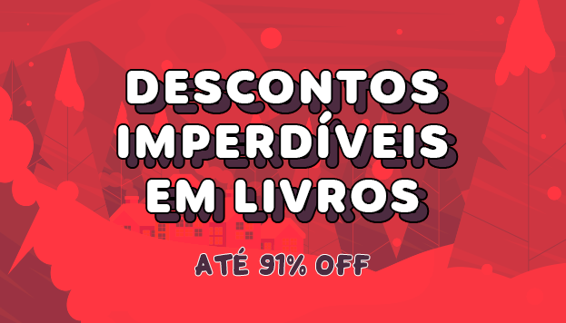 Descontos imperdíveis em livros